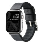 Dây đồng hồ silicone lai da thật, Dành cho Apple Watch Series 10 46mm, Dành cho Apple Watch Series 10 42mm, Dành cho Apple Watch SE 2023 44mm, Dành cho Apple Watch SE 2023 40mm, Dành cho Apple Watch Ultra 2 49mm, Dành cho Apple Watch Series 9 45mm