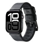 Dây đồng hồ silicone lai da thật, Dành cho Apple Watch Series 10 46mm, Dành cho Apple Watch Series 10 42mm, Dành cho Apple Watch SE 2023 44mm, Dành cho Apple Watch SE 2023 40mm, Dành cho Apple Watch Ultra 2 49mm, Dành cho Apple Watch Series 9 45mm