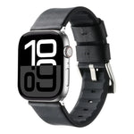 Dây đồng hồ silicone lai da thật, Dành cho Apple Watch Series 10 46mm, Dành cho Apple Watch Series 10 42mm, Dành cho Apple Watch SE 2023 44mm, Dành cho Apple Watch SE 2023 40mm, Dành cho Apple Watch Ultra 2 49mm, Dành cho Apple Watch Series 9 45mm