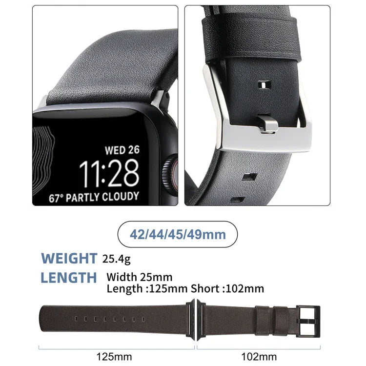 Dây đồng hồ silicone lai da thật, Dành cho Apple Watch Series 10 46mm, Dành cho Apple Watch Series 10 42mm, Dành cho Apple Watch SE 2023 44mm, Dành cho Apple Watch SE 2023 40mm, Dành cho Apple Watch Ultra 2 49mm, Dành cho Apple Watch Series 9 45mm