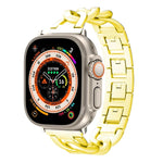 Quick-Release Metal Chain Watch Band, For Apple Watch SE 2023 44mm, For Apple Watch SE 2023 40mm, For Apple Watch Ultra 2 49mm, For Apple Watch Series 9 45mm, For Apple Watch Series 9 41mm, For Apple Watch Ultra 49mm, For Apple Watch Series 8 41mm     ...