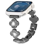 Dây đồng hồ kim loại tháo nhanh cỏ bốn lá, dành cho Apple Watch SE 2023 44mm, dành cho Apple Watch SE 2023 40mm, dành cho Apple Watch Ultra 2 49mm, dành cho Apple Watch Series 9 45mm, dành cho Apple Watch Series 9 41mm, dành cho Apple Watch Ultra 49mm