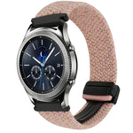 22mm Magnetic Buckle Braided Watch Band, For Samsung Galaxy Gear S3 Classic, For Samsung Galaxy Watch 46mm
