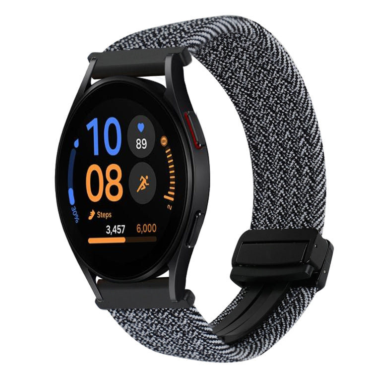 Dây đồng hồ bện khóa nam châm 20mm, dành cho Samsung Galaxy Watch FE 40mm, dành cho Samsung Galaxy Watch 6 Classic