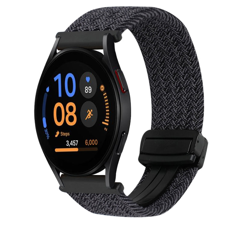 Dây đồng hồ bện khóa nam châm 20mm, dành cho Samsung Galaxy Watch FE 40mm, dành cho Samsung Galaxy Watch 6 Classic