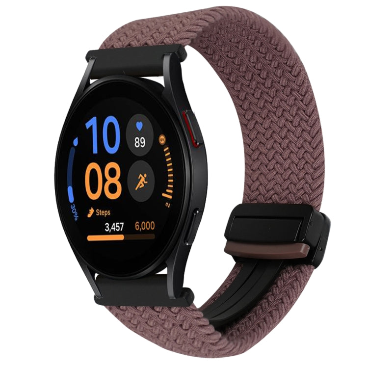 Dây đồng hồ bện khóa nam châm 20mm, dành cho Samsung Galaxy Watch FE 40mm, dành cho Samsung Galaxy Watch 6 Classic