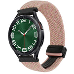 Dây đồng hồ bện khóa nam châm 20mm, dành cho Samsung Galaxy Watch FE 40mm, dành cho Samsung Galaxy Watch 6 Classic