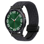 Dây đồng hồ bện khóa nam châm 20mm, dành cho Samsung Galaxy Watch FE 40mm, dành cho Samsung Galaxy Watch 6 Classic