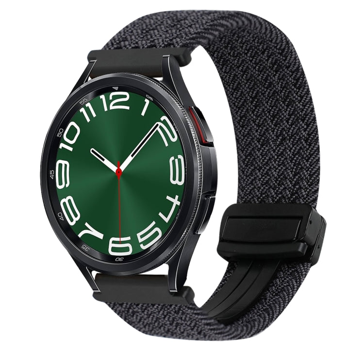 Dây đồng hồ bện khóa nam châm 20mm, dành cho Samsung Galaxy Watch FE 40mm, dành cho Samsung Galaxy Watch 6 Classic