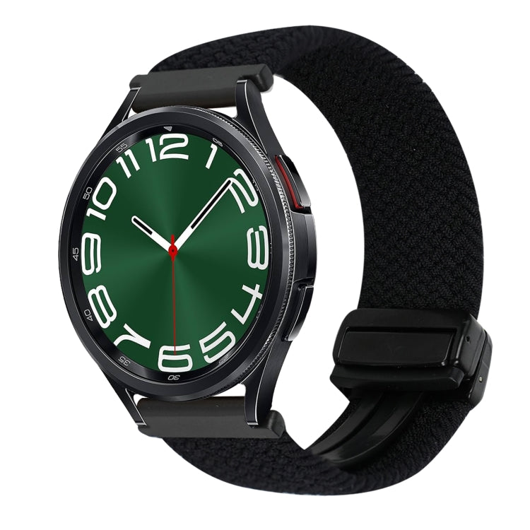 Dây đồng hồ bện khóa nam châm 20mm, dành cho Samsung Galaxy Watch FE 40mm, dành cho Samsung Galaxy Watch 6 Classic