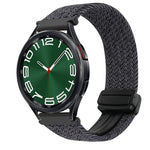 Dây đồng hồ bện khóa nam châm 20mm, dành cho Samsung Galaxy Watch FE 40mm, dành cho Samsung Galaxy Watch 6 Classic