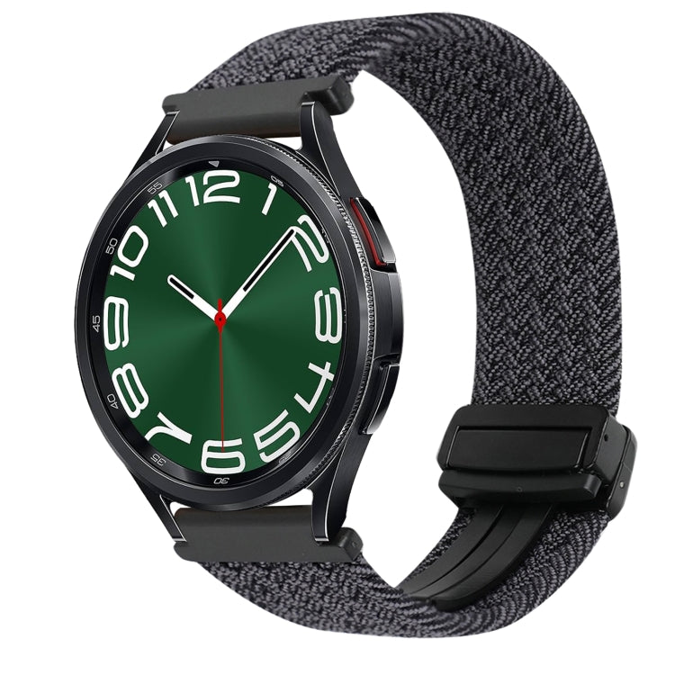 Dây đồng hồ bện khóa nam châm 20mm, dành cho Samsung Galaxy Watch FE 40mm, dành cho Samsung Galaxy Watch 6 Classic