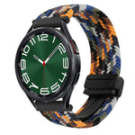 Dây đồng hồ bện khóa nam châm 20mm, dành cho Samsung Galaxy Watch FE 40mm, dành cho Samsung Galaxy Watch 6 Classic