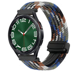 Dây đồng hồ bện khóa nam châm 20mm, dành cho Samsung Galaxy Watch FE 40mm, dành cho Samsung Galaxy Watch 6 Classic