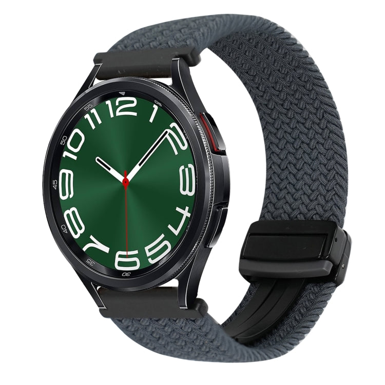 Dây đồng hồ bện khóa nam châm 20mm, dành cho Samsung Galaxy Watch FE 40mm, dành cho Samsung Galaxy Watch 6 Classic
