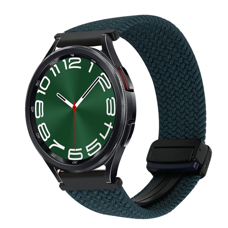 Dây đồng hồ bện khóa nam châm 20mm, dành cho Samsung Galaxy Watch FE 40mm, dành cho Samsung Galaxy Watch 6 Classic