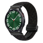 Dây đồng hồ bện khóa nam châm 20mm, dành cho Samsung Galaxy Watch FE 40mm, dành cho Samsung Galaxy Watch 6 Classic