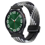 Dây đồng hồ bện khóa nam châm 20mm, dành cho Samsung Galaxy Watch FE 40mm, dành cho Samsung Galaxy Watch 6 Classic