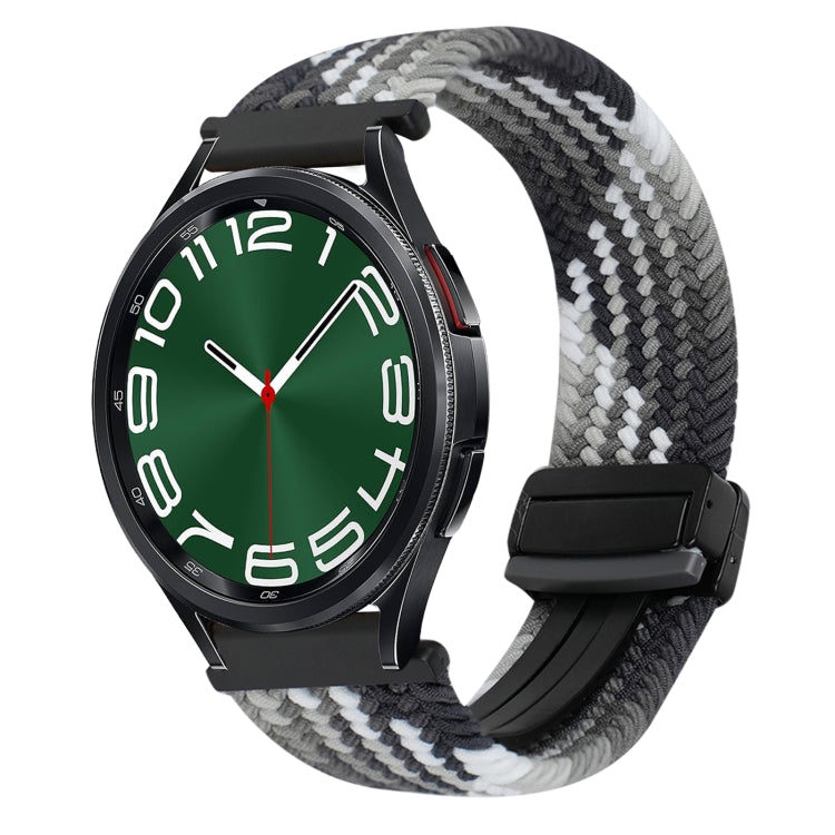 Dây đồng hồ bện khóa nam châm 20mm, dành cho Samsung Galaxy Watch FE 40mm, dành cho Samsung Galaxy Watch 6 Classic