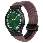 Dây đồng hồ bện khóa nam châm 20mm, dành cho Samsung Galaxy Watch FE 40mm, dành cho Samsung Galaxy Watch 6 Classic