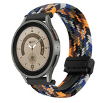 Dây đồng hồ bện khóa nam châm 20mm, dành cho Samsung Galaxy Watch 5 Pro, dành cho Samsung Gear Sport