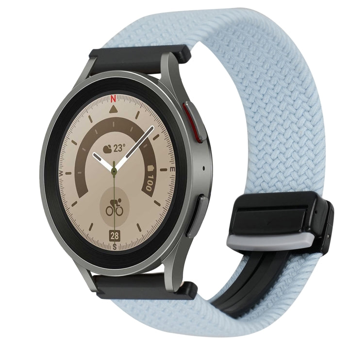 Dây đồng hồ bện khóa nam châm 20mm, dành cho Samsung Galaxy Watch 5 Pro, dành cho Samsung Gear Sport