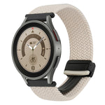 Dây đồng hồ bện khóa nam châm 20mm, dành cho Samsung Galaxy Watch 5 Pro, dành cho Samsung Gear Sport