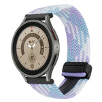 Dây đồng hồ bện khóa nam châm 20mm, dành cho Samsung Galaxy Watch 5 Pro, dành cho Samsung Gear Sport