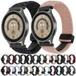 Dây đồng hồ bện khóa nam châm 20mm, dành cho Samsung Galaxy Watch 5 Pro, dành cho Samsung Gear Sport