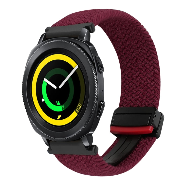 Dây đồng hồ bện khóa nam châm 20mm, dành cho Samsung Galaxy Watch 5 Pro, dành cho Samsung Gear Sport