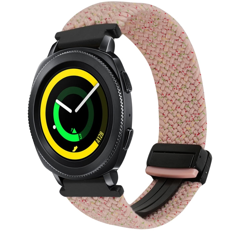 Dây đồng hồ bện khóa nam châm 20mm, dành cho Samsung Galaxy Watch 5 Pro, dành cho Samsung Gear Sport