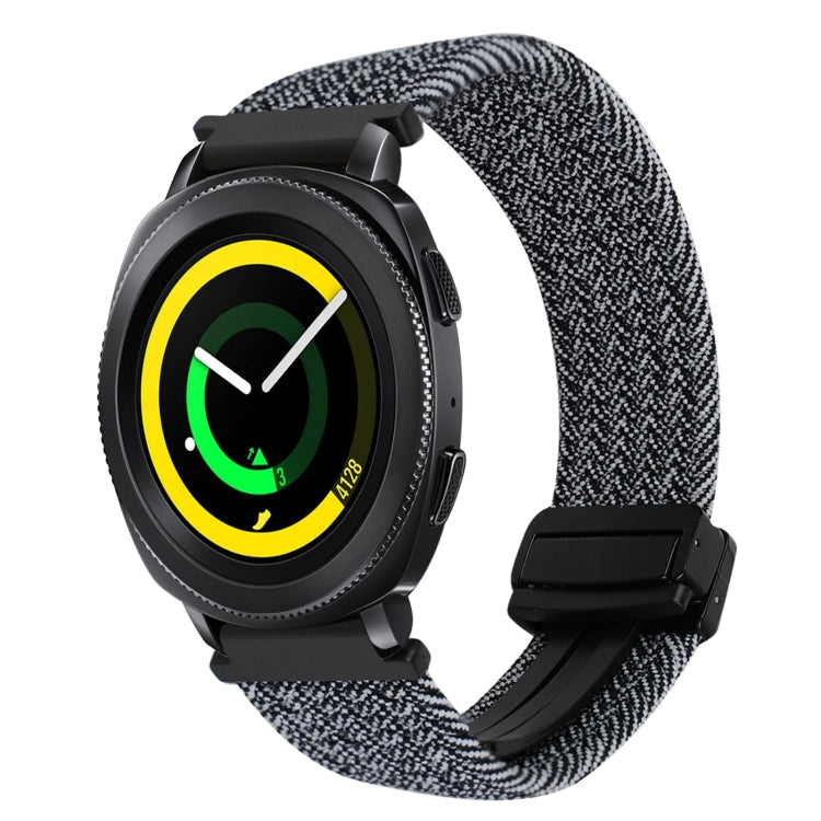 Dây đồng hồ bện khóa nam châm 20mm, dành cho Samsung Galaxy Watch 5 Pro, dành cho Samsung Gear Sport
