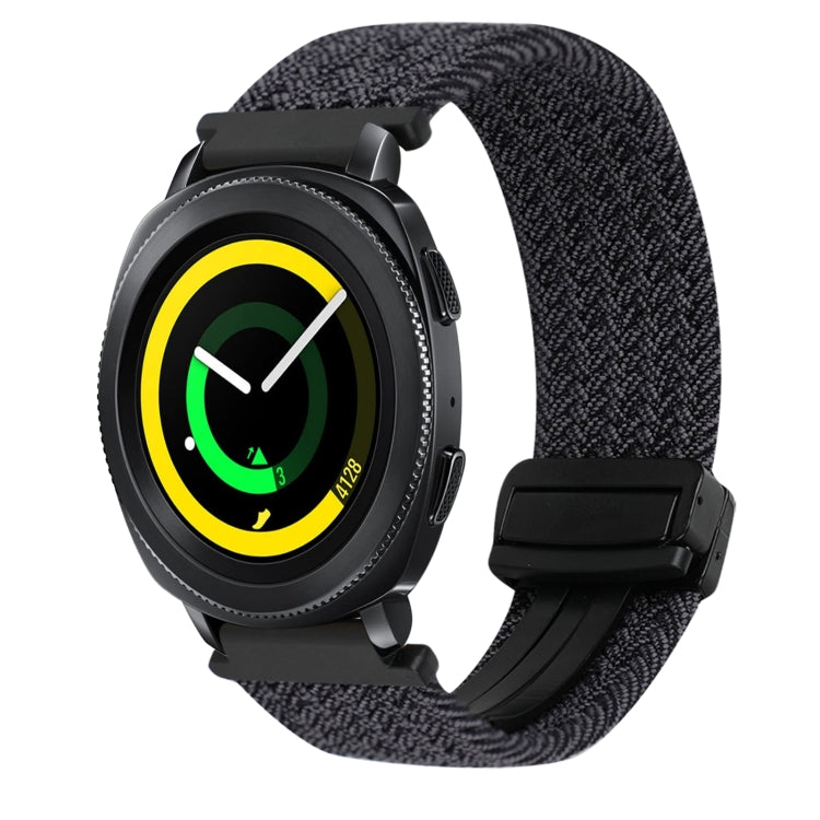 Dây đồng hồ bện khóa nam châm 20mm, dành cho Samsung Galaxy Watch 5 Pro, dành cho Samsung Gear Sport