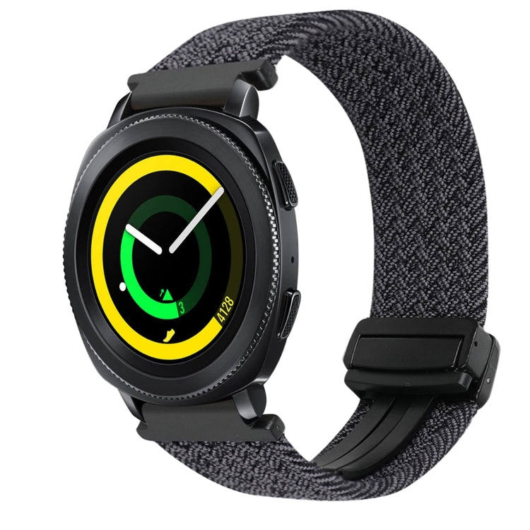 Dây đồng hồ bện khóa nam châm 20mm, dành cho Samsung Galaxy Watch 5 Pro, dành cho Samsung Gear Sport