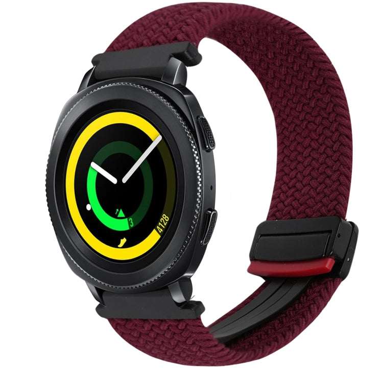 Dây đồng hồ bện khóa nam châm 20mm, dành cho Samsung Galaxy Watch 5 Pro, dành cho Samsung Gear Sport