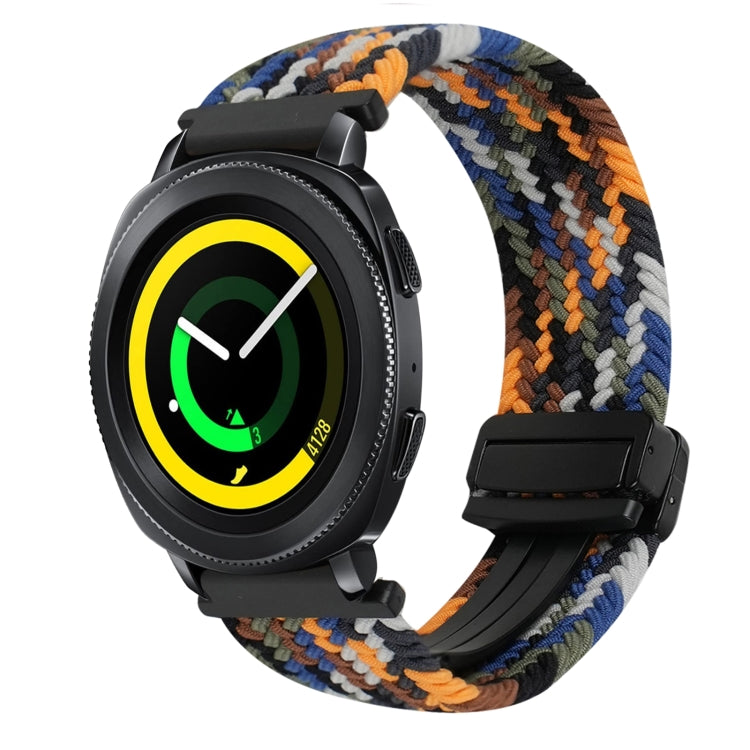 Dây đồng hồ bện khóa nam châm 20mm, dành cho Samsung Galaxy Watch 5 Pro, dành cho Samsung Gear Sport