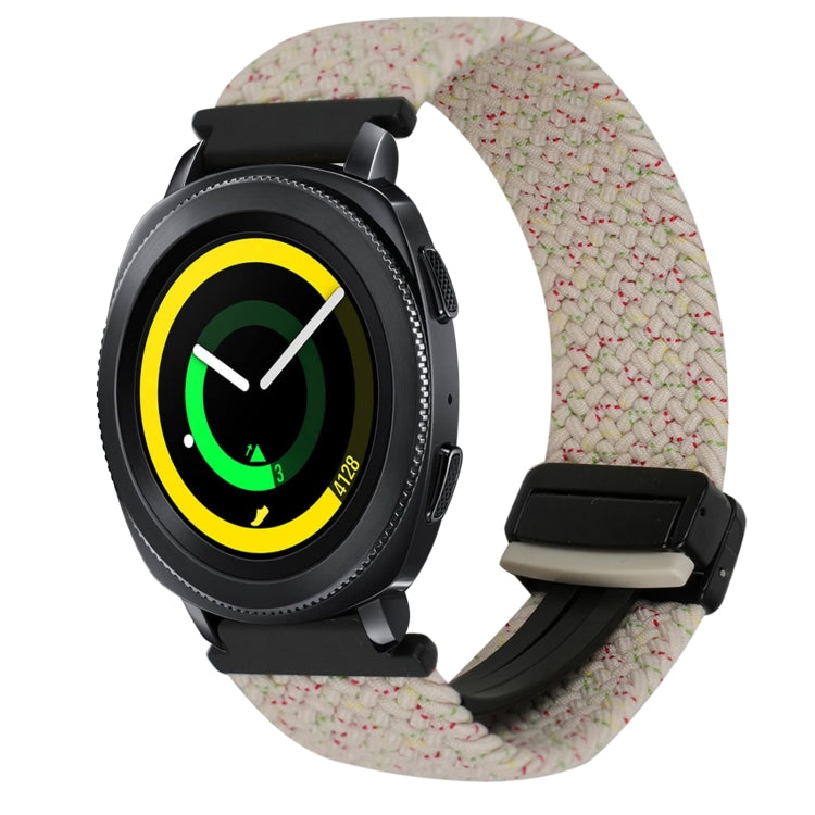 Dây đồng hồ bện khóa nam châm 20mm, dành cho Samsung Galaxy Watch 5 Pro, dành cho Samsung Gear Sport
