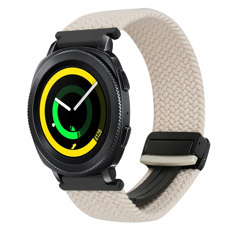 Dây đồng hồ bện khóa nam châm 20mm, dành cho Samsung Galaxy Watch 5 Pro, dành cho Samsung Gear Sport