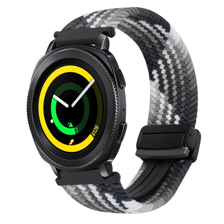 Dây đồng hồ bện khóa nam châm 20mm, dành cho Samsung Galaxy Watch 5 Pro, dành cho Samsung Gear Sport