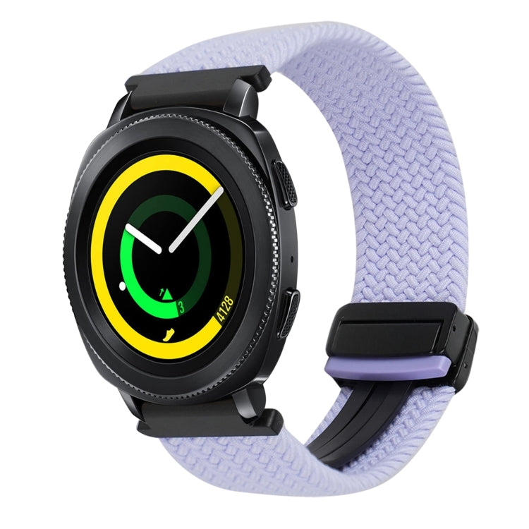 Dây đồng hồ bện khóa nam châm 20mm, dành cho Samsung Galaxy Watch 5 Pro, dành cho Samsung Gear Sport