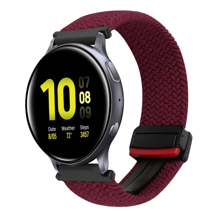 Dây đồng hồ bện khóa từ 20mm, dành cho Samsung Galaxy Watch Active 2, dành cho Samsung Galaxy Watch 3 41mm