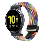 Dây đồng hồ bện khóa từ 20mm, dành cho Samsung Galaxy Watch Active 2, dành cho Samsung Galaxy Watch 3 41mm