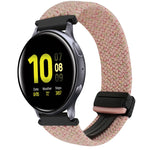 Dây đồng hồ bện khóa từ 20mm, dành cho Samsung Galaxy Watch Active 2, dành cho Samsung Galaxy Watch 3 41mm