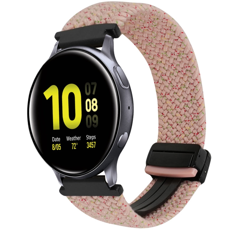 Dây đồng hồ bện khóa từ 20mm, dành cho Samsung Galaxy Watch Active 2, dành cho Samsung Galaxy Watch 3 41mm