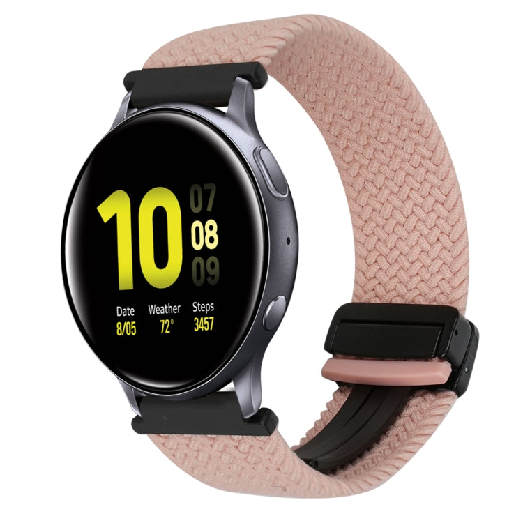 Dây đồng hồ bện khóa từ 20mm, dành cho Samsung Galaxy Watch Active 2, dành cho Samsung Galaxy Watch 3 41mm