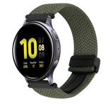 Dây đồng hồ bện khóa từ 20mm, dành cho Samsung Galaxy Watch Active 2, dành cho Samsung Galaxy Watch 3 41mm