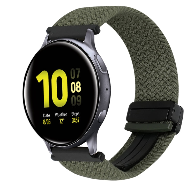 Dây đồng hồ bện khóa từ 20mm, dành cho Samsung Galaxy Watch Active 2, dành cho Samsung Galaxy Watch 3 41mm