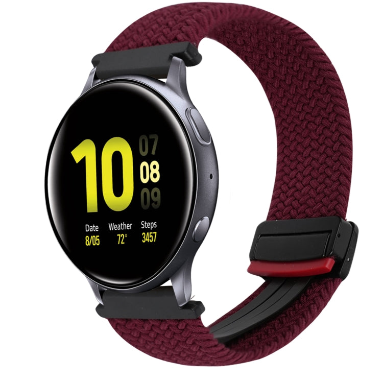 Dây đồng hồ bện khóa từ 20mm, dành cho Samsung Galaxy Watch Active 2, dành cho Samsung Galaxy Watch 3 41mm
