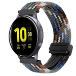Dây đồng hồ bện khóa từ 20mm, dành cho Samsung Galaxy Watch Active 2, dành cho Samsung Galaxy Watch 3 41mm