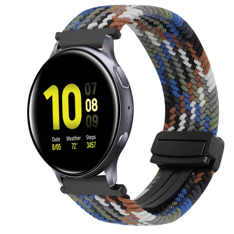 Dây đồng hồ bện khóa từ 20mm, dành cho Samsung Galaxy Watch Active 2, dành cho Samsung Galaxy Watch 3 41mm
